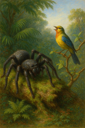 Cover of Anansi and the Singing Bird
