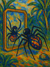 Cover of Anansi and the Magic Mirror