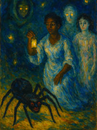Cover of Anansi and the Night Spirits