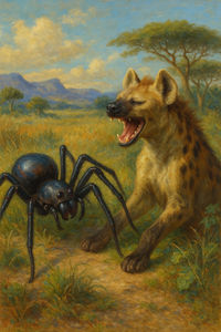 Cover of Anansi and the Laughing Hyena