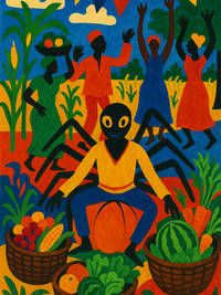 Cover of Anansi and the Harvest Festival