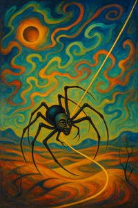 Cover of Anansi and the Golden Thread