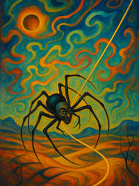 Cover of Anansi and the Golden Thread