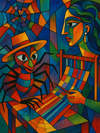 Cover of Anansi and the Weaving Contest