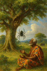 Cover of Anansi and the Wisdom Tree