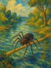Cover of Anansi and the River Crossing