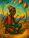 Cover of Anansi and the Magic Seeds