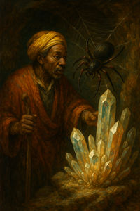 Cover of Anansi and the Crystal Cave