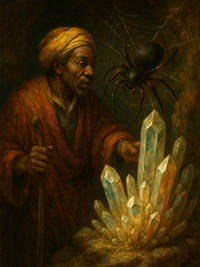 Cover of Anansi and the Crystal Cave