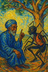 Cover of Anansi and the Riddle Master