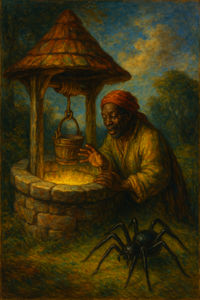 Cover of Anansi and the Wishing Well