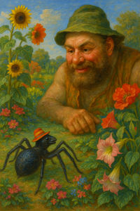 Cover of Anansi and the Giant's Garden