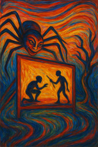 Cover of Anansi and the Shadow Play
