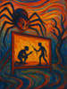 Cover of Anansi and the Shadow Play