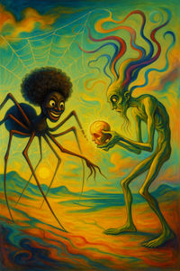 Cover of Anansi and the Memory Thief
