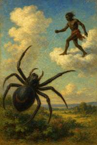 Cover of Anansi and the Cloud Walker