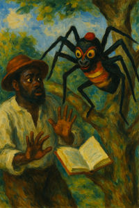 Cover of Anansi and the Story Stealer