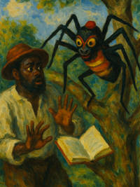 Cover of Anansi and the Story Stealer