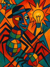 Cover of Anansi and the Innovation Spark