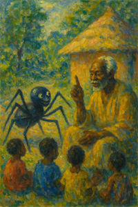 Cover of Anansi and the Respect Teacher