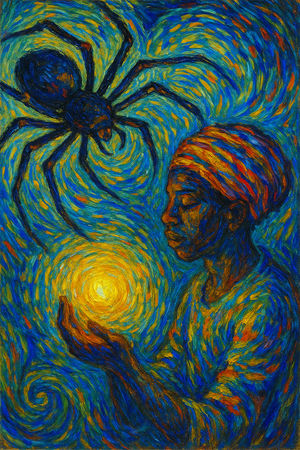 Cover of Anansi and the Hope Holder