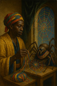Cover of Anansi and the Unity Weaver