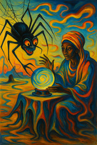 Cover of Anansi and the Future Seer