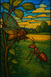 Cover of The Cicada and the Ant
