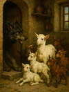 Cover of The Wolf and the Seven Young Goats