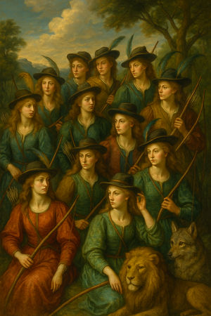 Cover of The Twelve Huntsmen