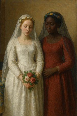 Cover of The White Bride and the Black Bride