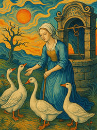 Cover of The Goose-Girl at the Well