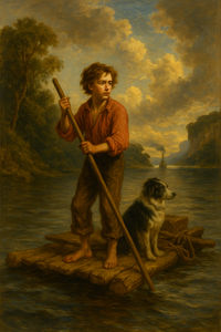 Cover of The Adventures of Huckleberry Finn