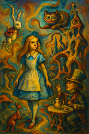 Cover of Alice's Adventures in Wonderland