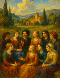 Cover of The Decameron