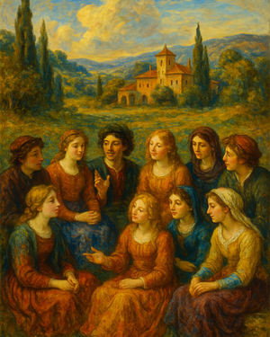 Cover of The Decameron