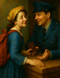 Cover of At the border