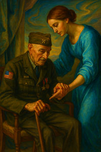Cover of The Young Helper and the Old Soldier