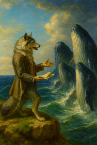 Cover of The Wolf Who Sold the Sky
