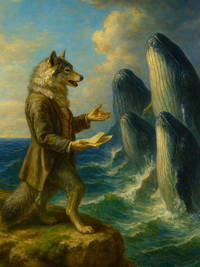 Cover of The Wolf Who Sold the Sky