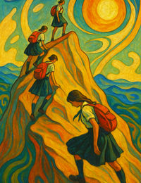 Cover of Friends Who Climbed Mountains for Love