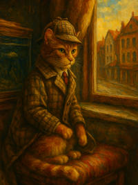 Cover of Sam the Detective Cat Saves the City