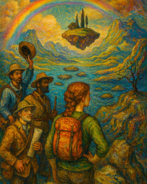 Cover of The Explorer Who Disappeared Forever