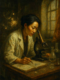 Cover of The Scientist Who Caught an Invisible Monster