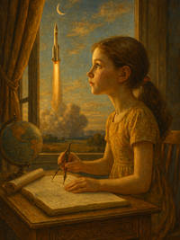 Cover of Ellen Ochoa Reaches for the Stars