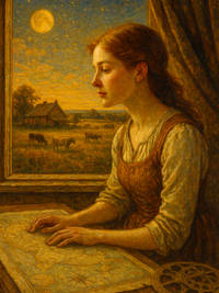 Cover of The Farm Girl Who Built GPS