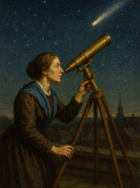 Cover of Maria Mitchell and the Comet That Changed Everything