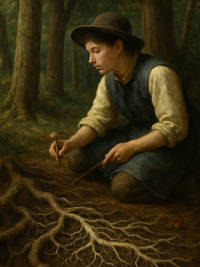 Cover of The Forest That Spoke Through Roots