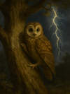 Cover of The Owl Who Counted Every Storm