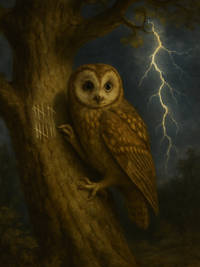 Cover of The Owl Who Counted Every Storm
